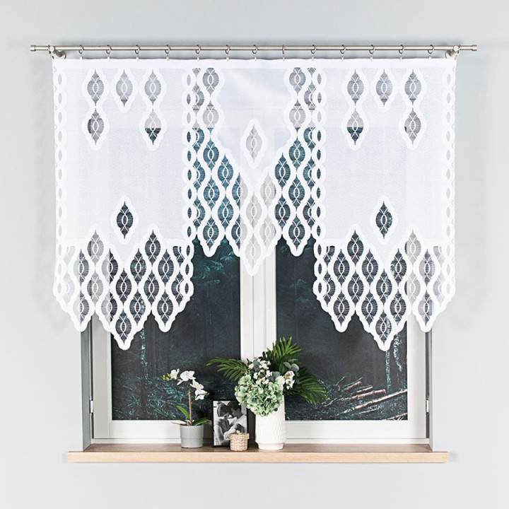 OTTO  Panel żakardowy gotowy, szerokość 160 x wysokość 120cm, kolor 001 biały 019332
