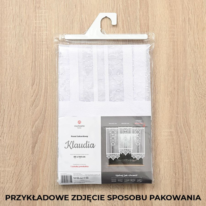 OTTO  Panel żakardowy gotowy, szerokość 160 x wysokość 120cm, kolor 001 biały 019332