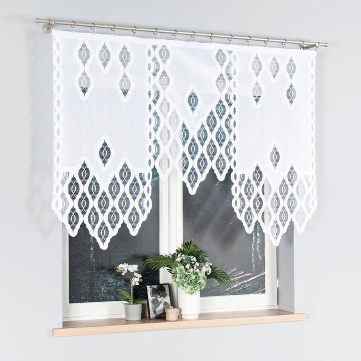 OTTO  Panel żakardowy gotowy, szerokość 160 x wysokość 120cm, kolor 001 biały 019332