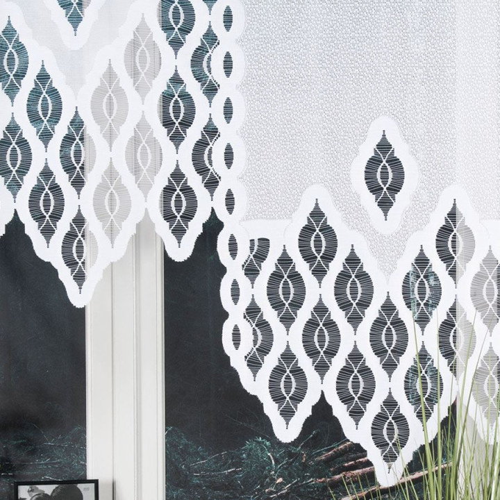 OTTO  Panel żakardowy gotowy, szerokość 160 x wysokość 120cm, kolor 001 biały 019332