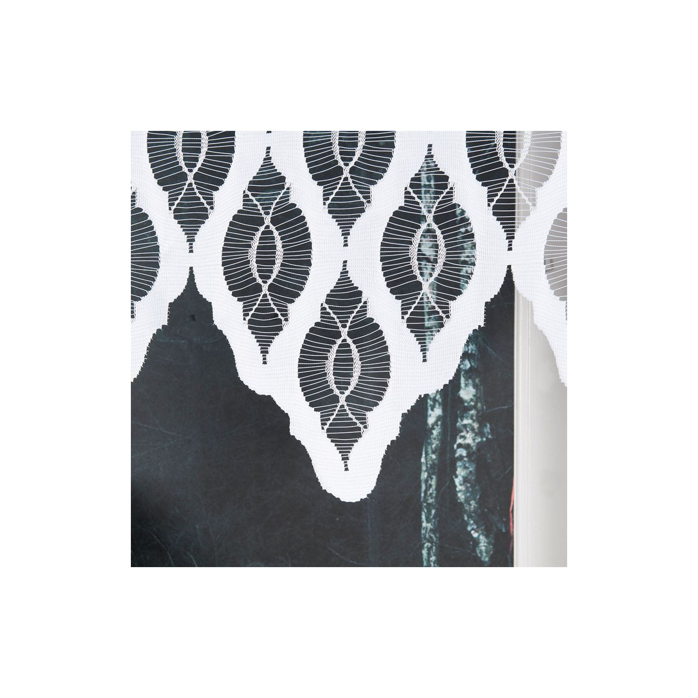 OTTO  Panel żakardowy gotowy, szerokość 160 x wysokość 120cm, kolor 001 biały 019332
