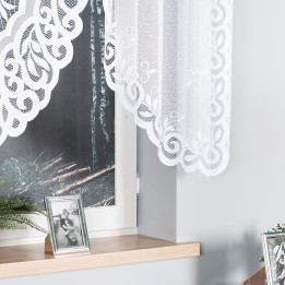 Firanka gotowa żakardowa ROZALIA 250x140 biała