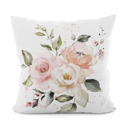 LANOSA VELVET · poszewka dekoracyjna · 40x40 · różowy · welur