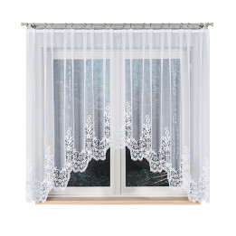 Firanka gotowa żakardowa BERENIKA 300x160 biała