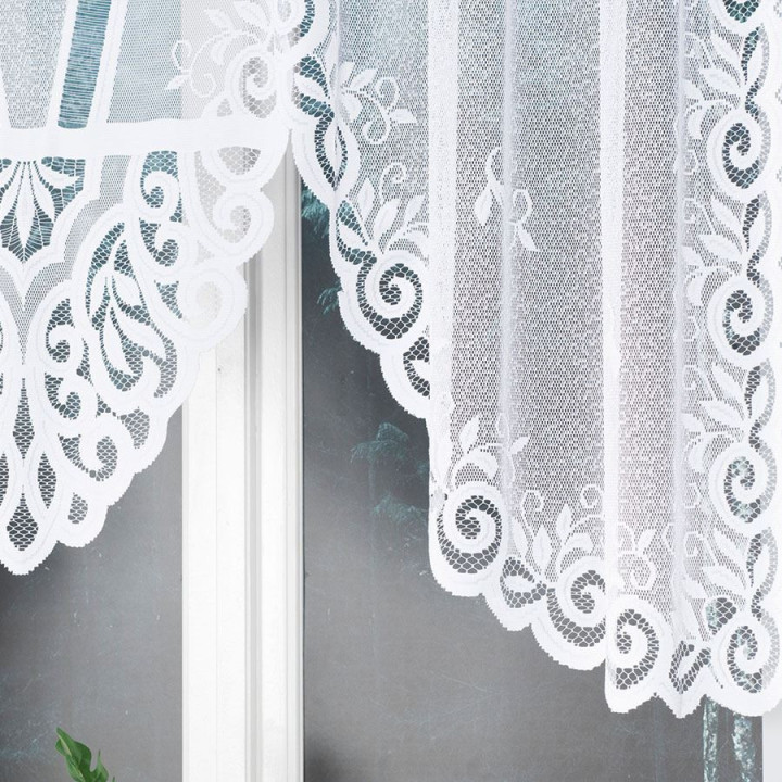 Firanka żakardowa ROZALIA biała 250x120