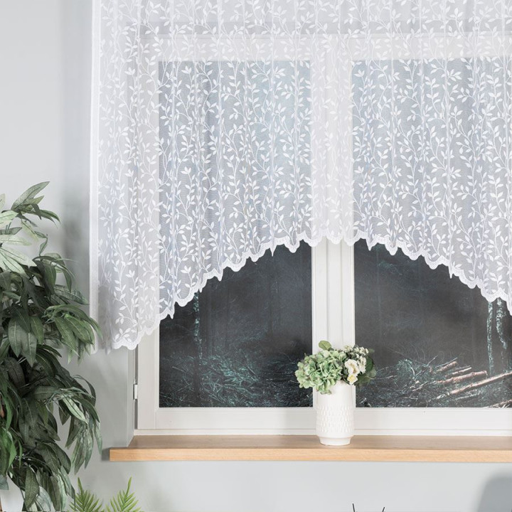 Firanka żakardowa ZUZANNA biała 250x130