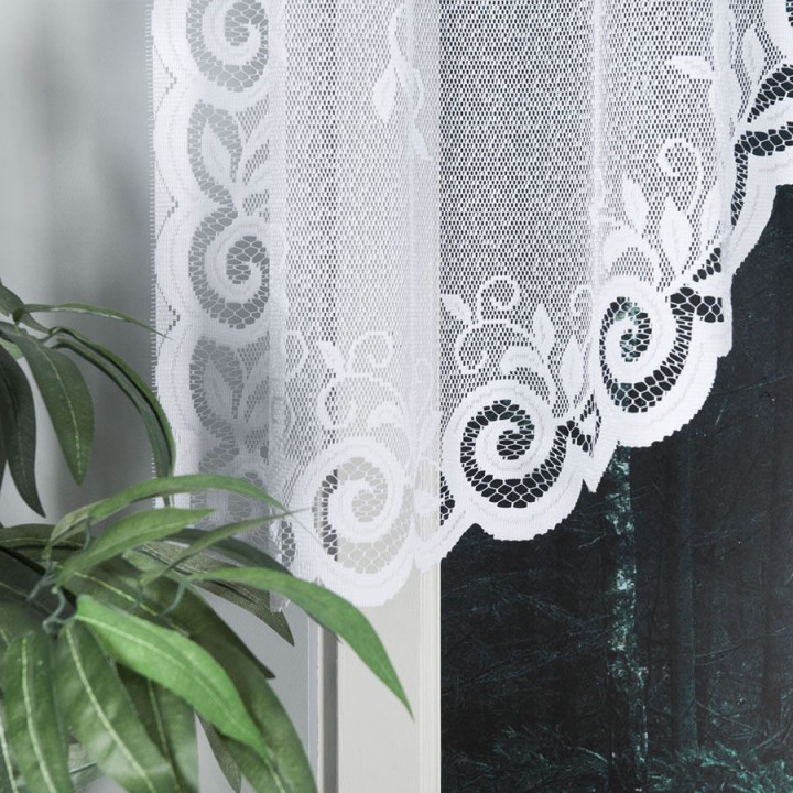 Firanka żakardowa ROZALIA biała 250x120