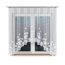 Firanka gotowa żakardowa ARALIA 300x160 biała