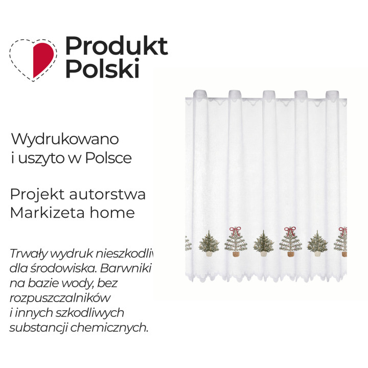 SZYSZKOWY LAS Z EFEKTEM WYSZYWANIA · zazdrostka · 150x70 · beżowy · żakard