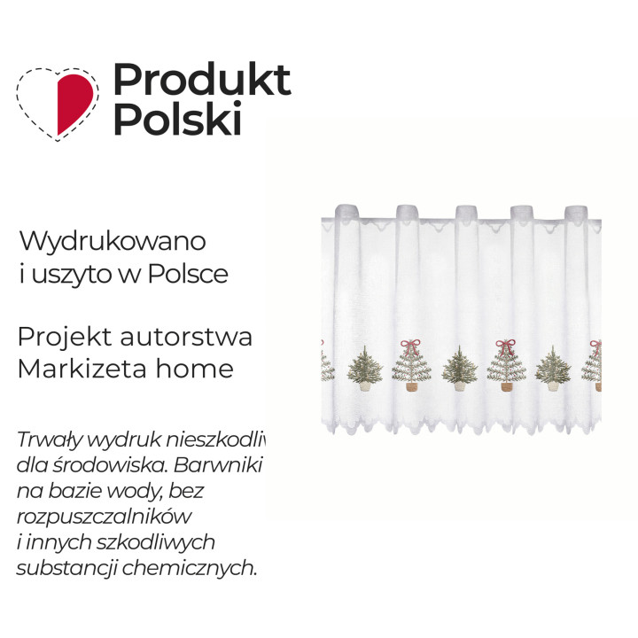 SZYSZKOWY LAS Z EFEKTEM WYSZYWANIA · zazdrostka · 100x50 · beżowy · żakard