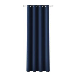 DONA · zasłona gotowa na przelotkach · 140x230 · granatowy · blackout