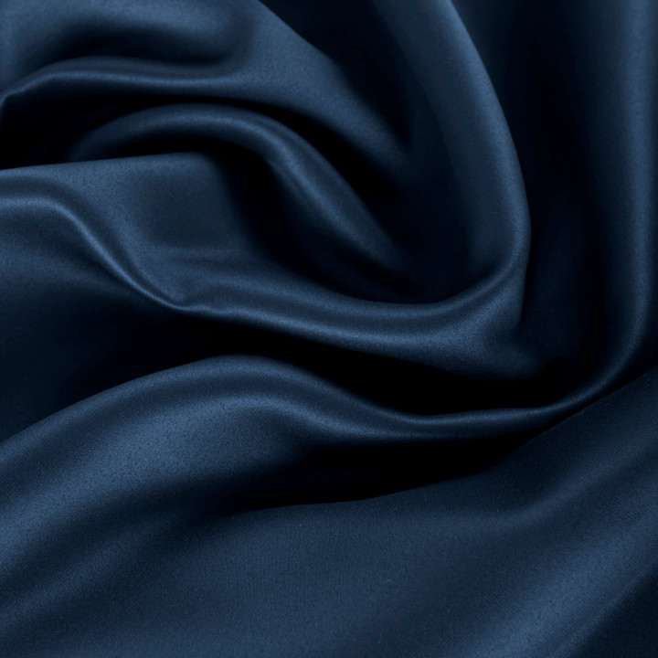 DONA · zasłona gotowa na przelotkach · 140x240 · granatowy · blackout